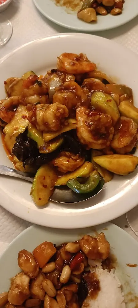 Crevettes Sautées Au Basilic